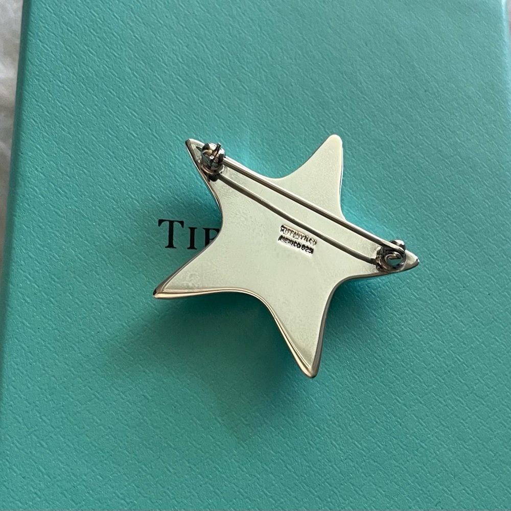 Tiffany and Co. Star Brooch Pin - Picture 11 of 11